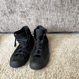Converse Black Mens U.S. size 10
